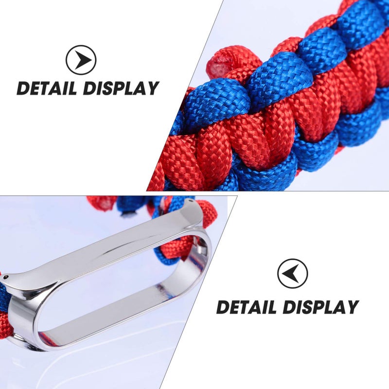 Zinc Alloy Watch Band Replacement for 5 Comfortable Durable Blue Red Color - Image 3
