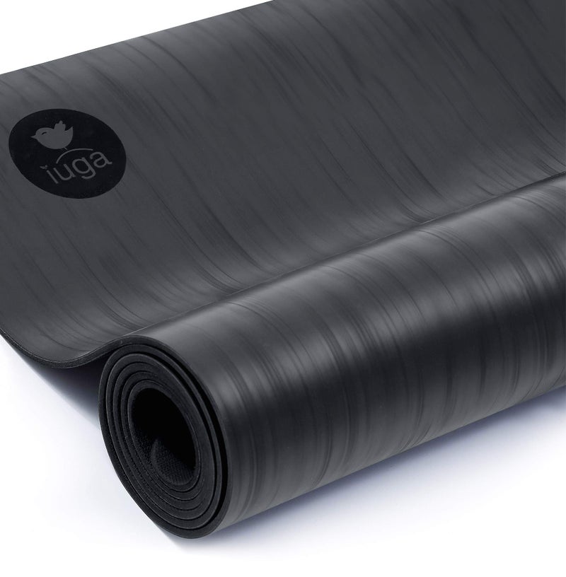 IUGA Pro Yoga Mat Non Slip Hot Yoga Mat Antitear Exercise Mat Eco Friendly Yoga Mats with SGS Certified Material Free Carrying Strap Included