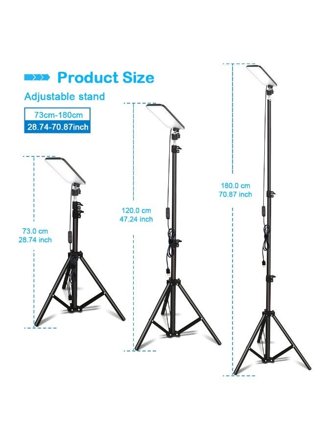 Portable LED Outdoor Light | With Telescopic Tripod | USB Powered | Portable Outdoor Tent Light | Suitable for gardens, patios, fishing, car use, emergency repairs, and other scenarios. - Image 5