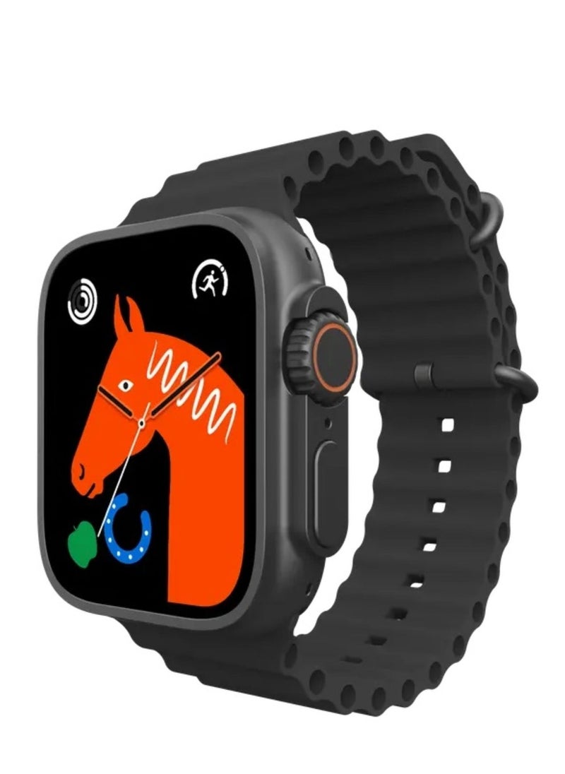 MHK - MHK - We Never Close Smart Watch X Ultra, 49mm 2.05 Inch Super HD Touch Screen + Side Key + Rotatable Crown Multi Function NFC, Bedside Lamp, IP67 Waterproof - Image 1