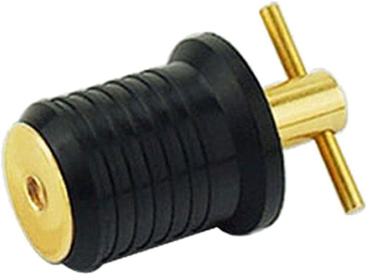 klarako1" Inch New TklarakoHandle TWISTklarakoIN Boat DRAIN PLUG klarakoBrass & Rubber Heavy Duty - Image 2