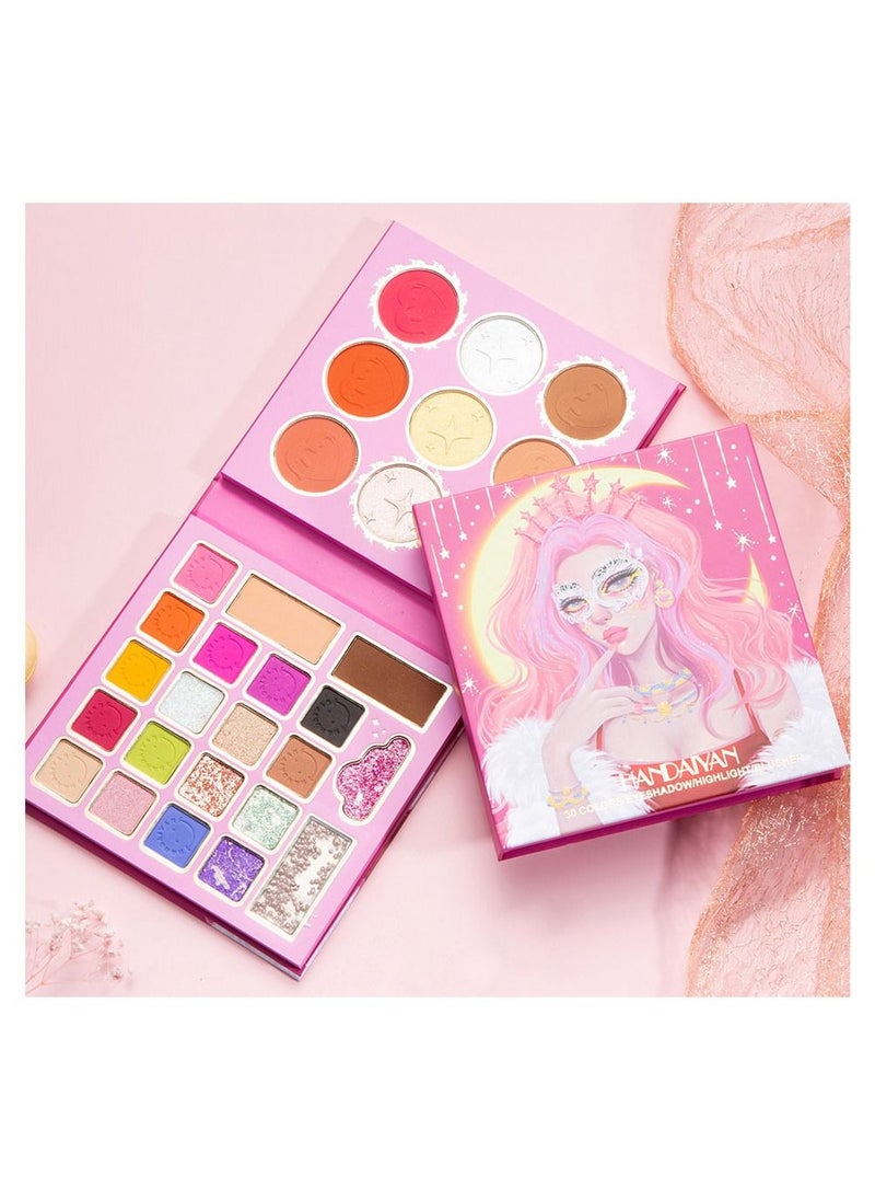 30 Colors Eyeshadow/ Highlight/ Brusher