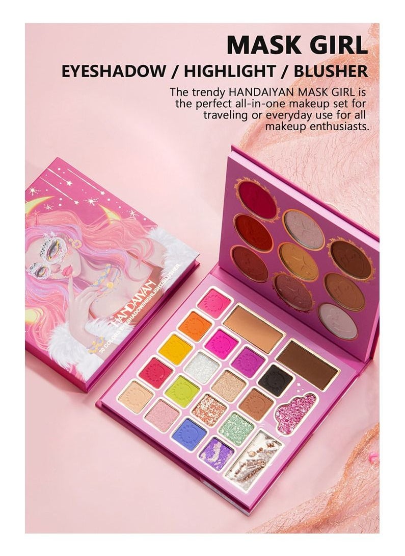 30 Colors Eyeshadow/ Highlight/ Brusher