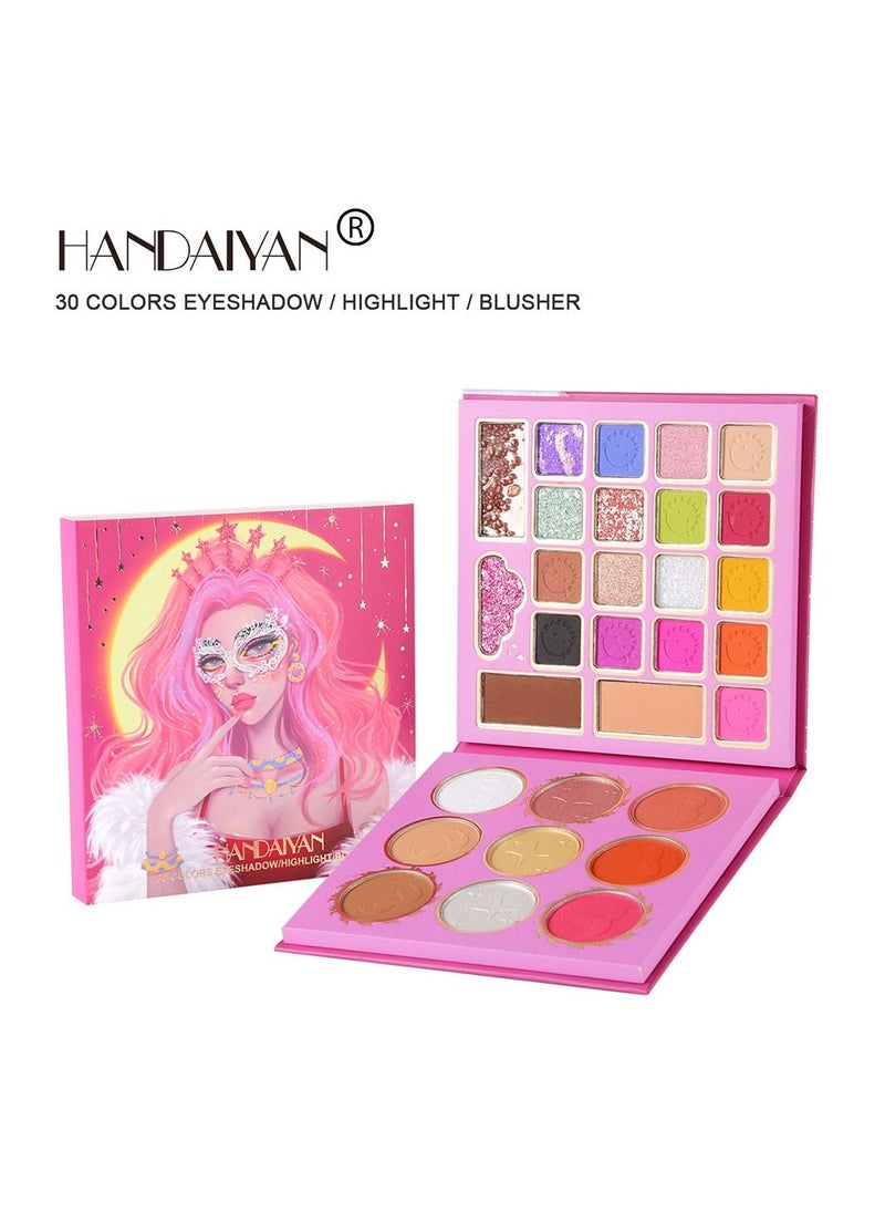 30 Colors Eyeshadow/ Highlight/ Brusher