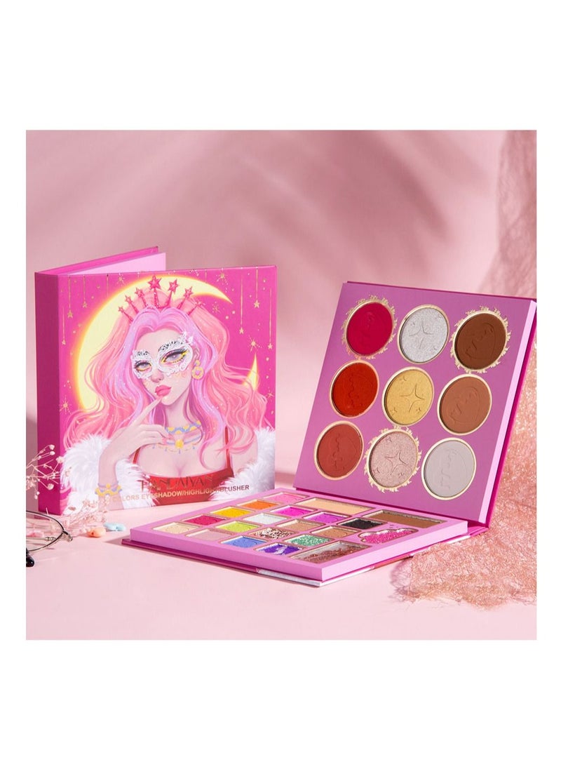30 Colors Eyeshadow/ Highlight/ Brusher