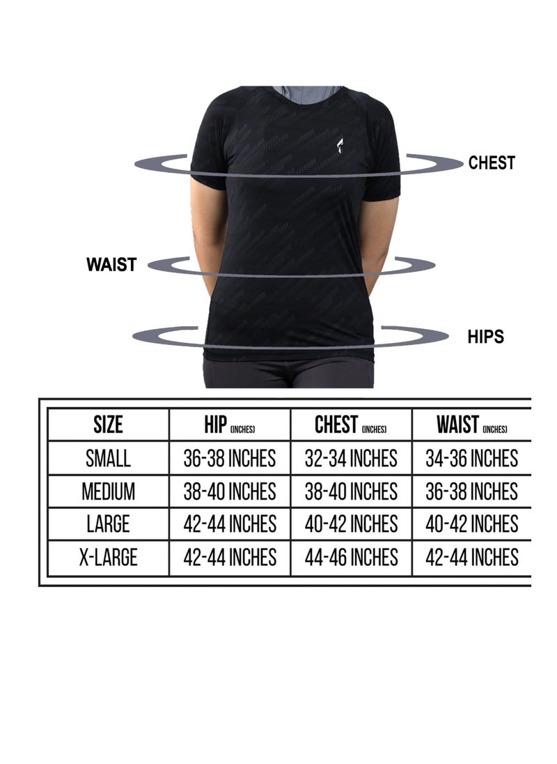 FLUSH - Flush Women's Activewear Camo T-shirts, Dri-Fit Stretchable Workout T-shirt for Gym, Running, Yoga Sports - Image 1