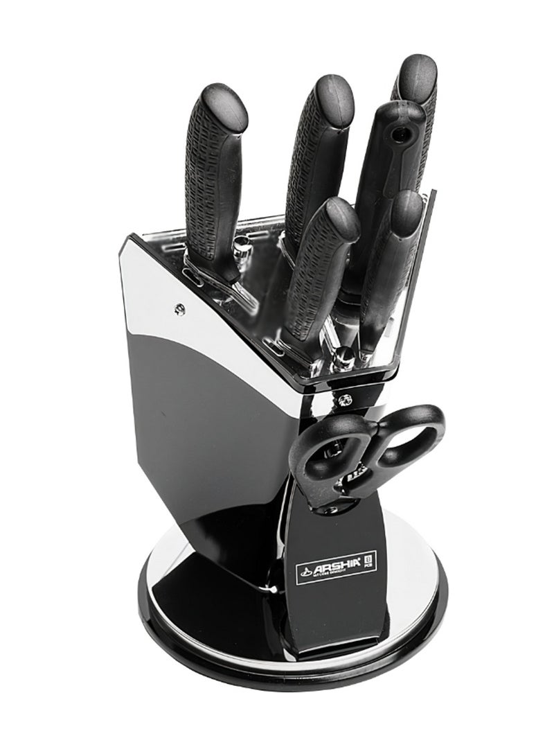 Arshia Stainless Steel Non-stick Knife Set 8pc - Image 1