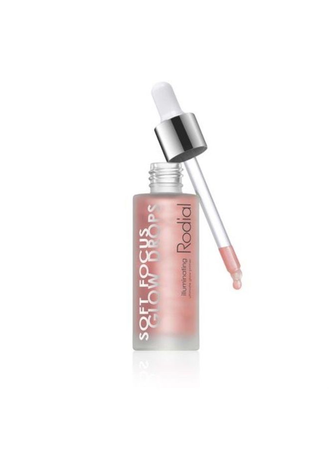 Rodial Soft Focus Glow Booster Drops, Illuminating Skin Serum with Glycerin and Antioxidants, Perfectioning and Smoothing Dewy Makeup Base, Weightless Formula - Image 1