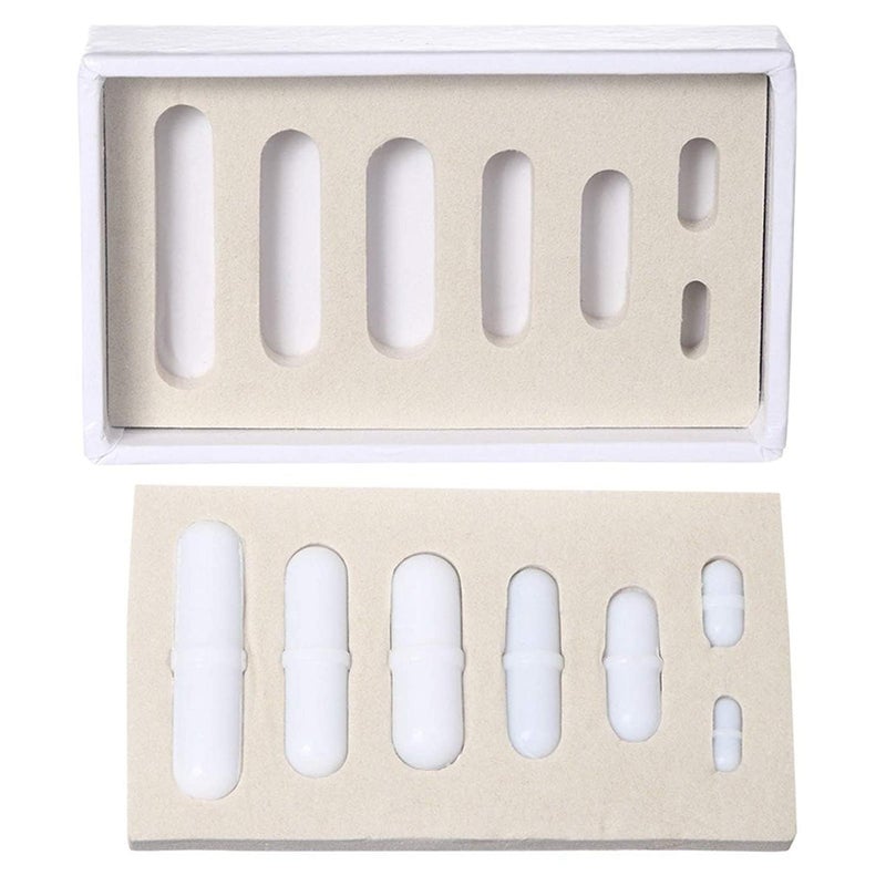 Ronyes Lifescience PTFE Magnetic Stirrer Mixer Stir Bar Spinbar Stirring (35mm, 30mm, 28mm, 25mm, 20mm, 12mm, 10mm) - Image 1