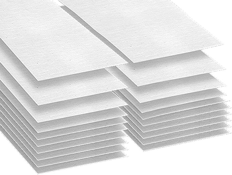 أوراق قماش مطبوعة جاهزة للطباعة بالحبر 8.5" × 11" (20 ورقة)