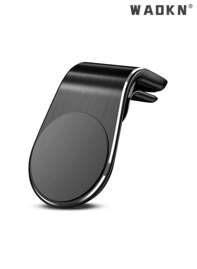 WAOKN Magnetic Air Vent Car Phone Holder, Universal Magnetic Mount for Smartphones, Secure and Stable Vent Clip Design, Ideal for Hands-Free Navigation, Enhances Driving Safety, Sleek and Compact - Image 1