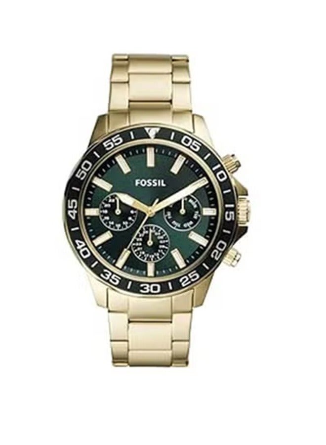 FOSSIL Men's Waterproof stainless steel strap chronograph Wristwatch -BQ2493 - Image 1