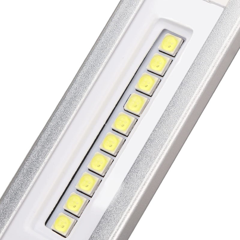 مصباح أظافر LED قابل للطي احترافي بقوة 10 واط مجفف طلاء الأظافر مع 10 شرائح LED تجفيف سريع يعمل بتقنية USB قاعدة قابلة للطي للاستخدام المنزلي أو في الصالون بلون أبيض وذهبي - Image 3