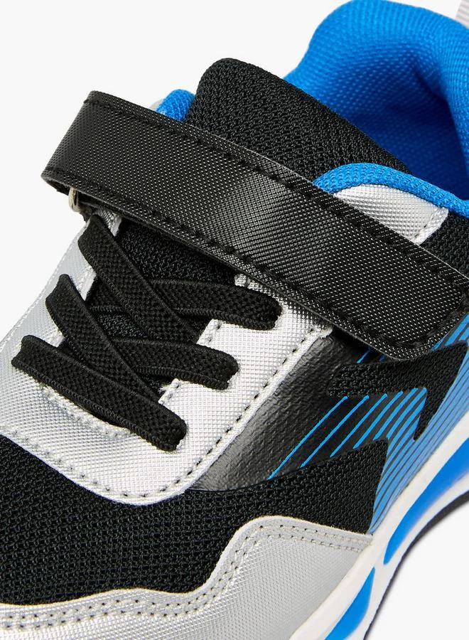 LBL By Shoexpress BLUE Boys Hook & Loop School Sneakers for Men | Best Price UAE