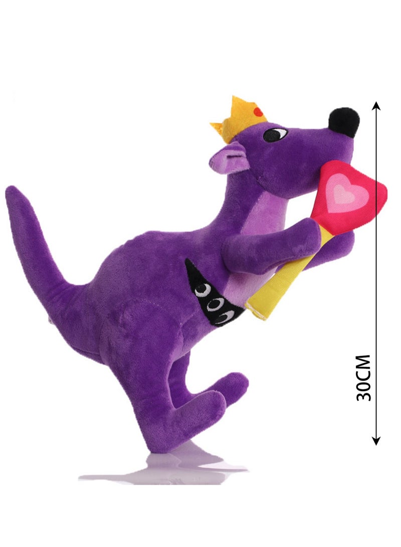 Banban Garden Doll Plush Toy Children's Doll Gift (Purple Six-eyed Kangaroo) - Image 2