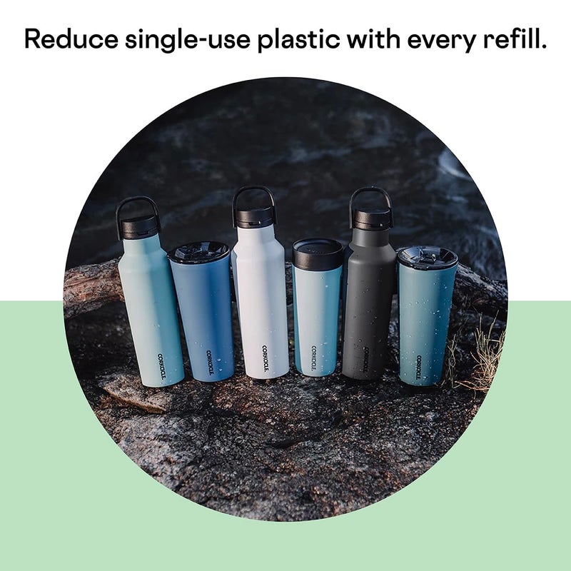 Corkcicle Classic Triple Insulated Coffee Mug with Lid, Sage Mist, 24 oz – Stainless Steel Travel Tumbler Keeps Beverages Cold 9+hrs, Hot 3hrs – Cupholder Friendly Travel Coffee Tumbler - Image 5