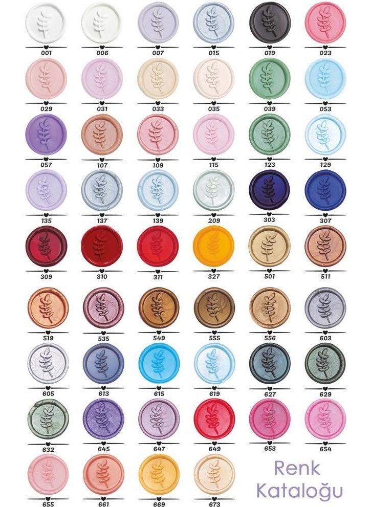 Mühürcüm Ready Seal Self Labeled Wax Seal 50 Pieces Seals  - Image 5