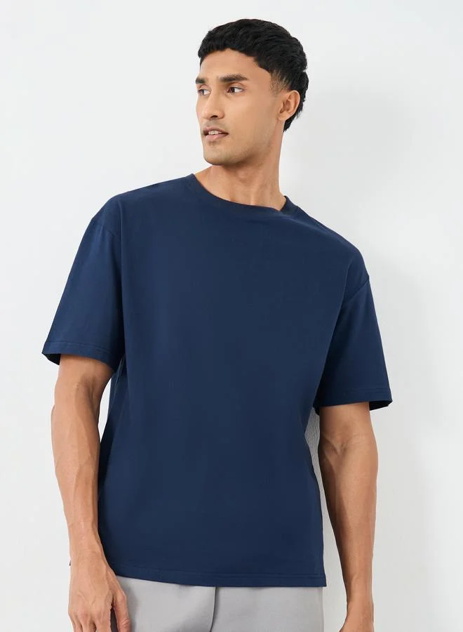 Styli Styli Men Oversized StreetWear Back Graphic T-Shirt