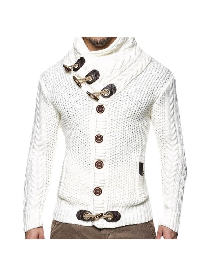 NIBEMINENT Autumn Winter Men Sweaters Streetwear Clothes Turtleneck Sweater Men Long Sleeve Knitted Pullovers Soft Warm Basic Sweater Male - Image 1