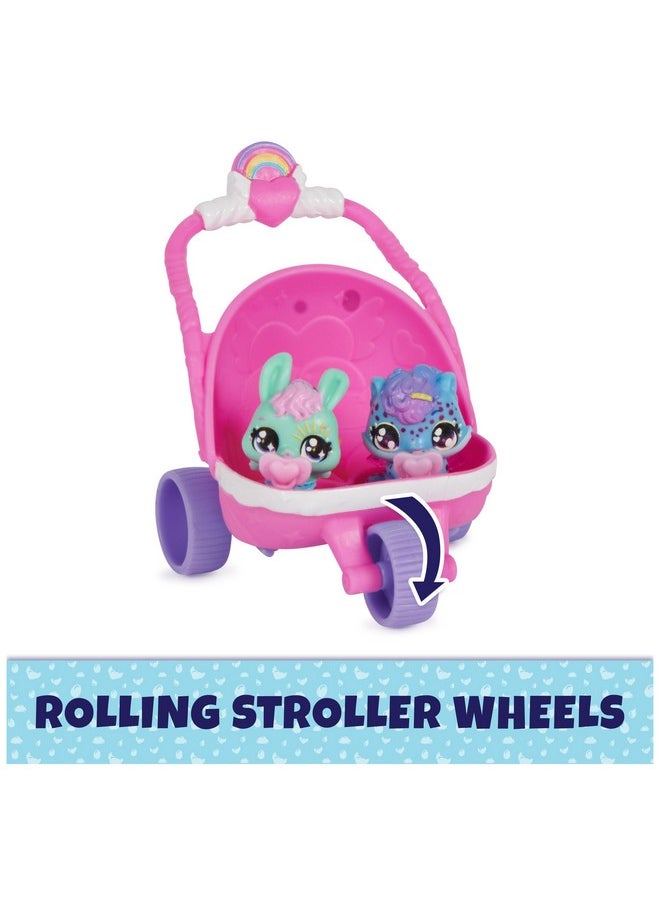 HATCHIMALS - Alive Hatch N’ Stroll Playset With Stroller Toy And 2 Mini Figures In Selfhatching Eggs Kids Toys For Girls And Boys Ages 3 And Up - Image 1