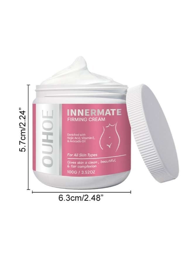 OUHOE Whitening Cream,Intimate Area Skin Lightening Cream, Skin Whitening Cream Bleaching Cream for Intimate Area, Underarm, Knees, Elbows, Inner Thigh, Bikini Line, Armpit Parts - Image 3