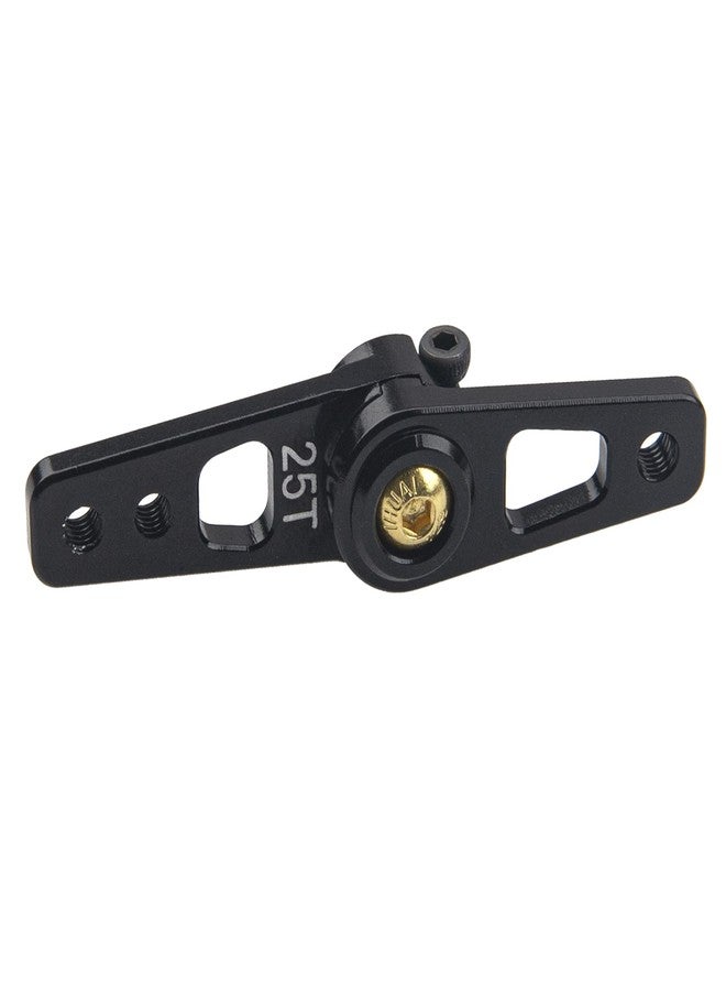 Vgoohobby 1 قطعة من Vgoohobby قرن سيرفو معدني 25T قابل للتعديل 25 سن لذراع توجيه السيرفو متوافق مع Axial SCX10 90046 Recat HSP Traxxas TRX-4 1/10 سيارة زاحفة RC طائرة قارب - Image 3