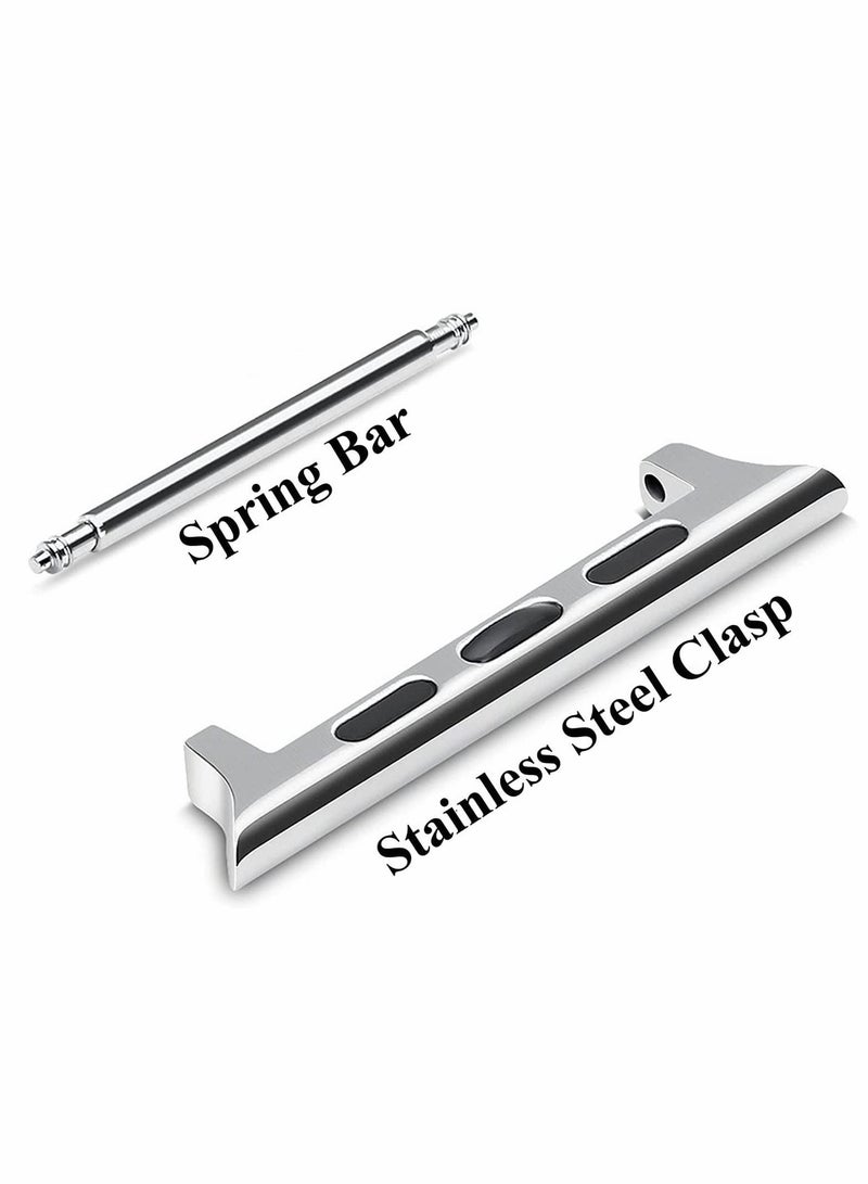 Y&D Watch Strap Connector Compatible with Apple Band Replacement Tool, Stainless Steel Adapter Replaceable Metal Connection , Three Colors (3 Pack) - Image 5