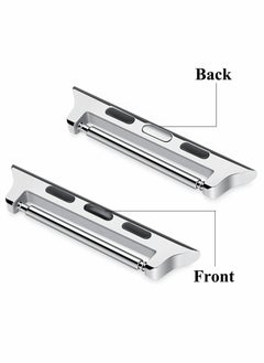 Y&D Watch Strap Connector Compatible with Apple Band Replacement Tool, Stainless Steel Adapter Replaceable Metal Connection , Three Colors (3 Pack)  - Image 4