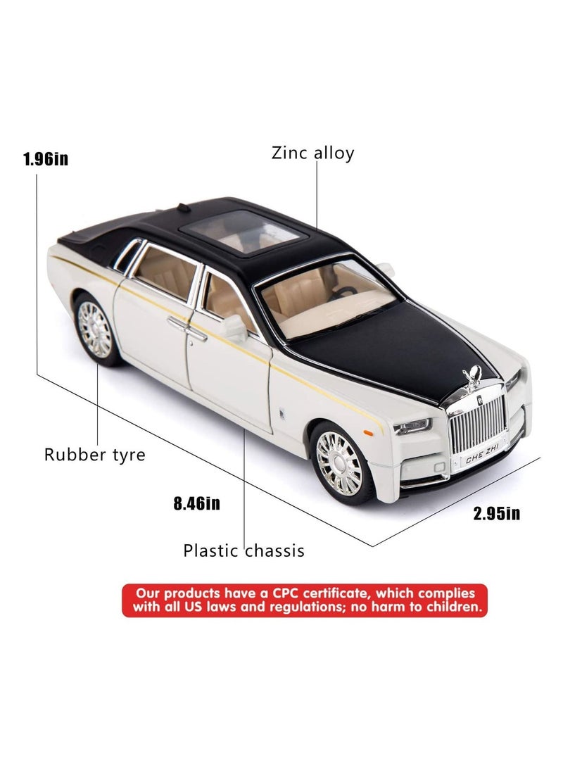 1/24 Model Car, Toy Car With Sound and Light For Kids Boy Girl Gift - Image 4