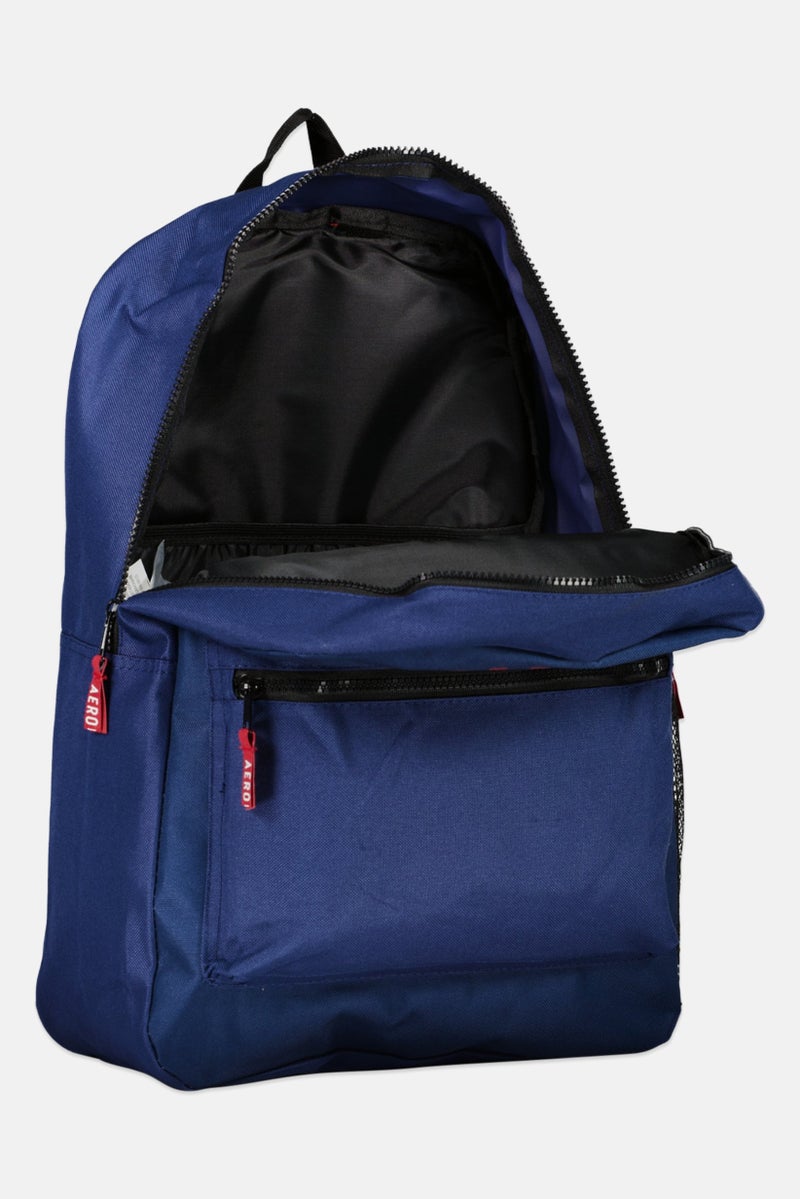 Aeropostale حقيبة ظهر نسائية بطباعة جرافيك، كحلي - Image 2