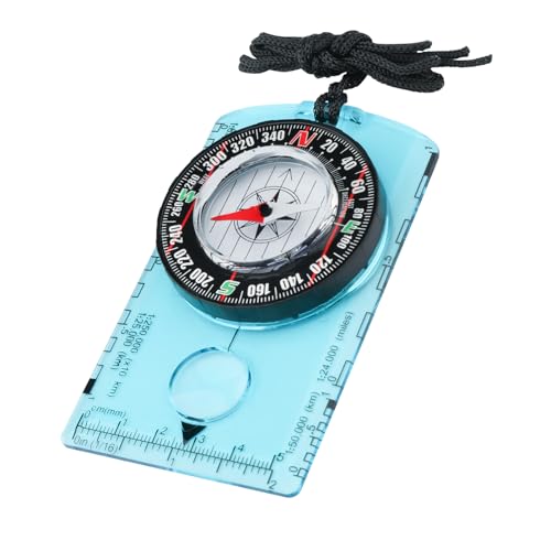 HKDiRedy Hiking Compass for Kids – Orienteering & Wilderness Survival Navigation Gear, Pocket Hiking Compass for Camping, Backpacking, Hunting, Outdoor Adventure - Image 1