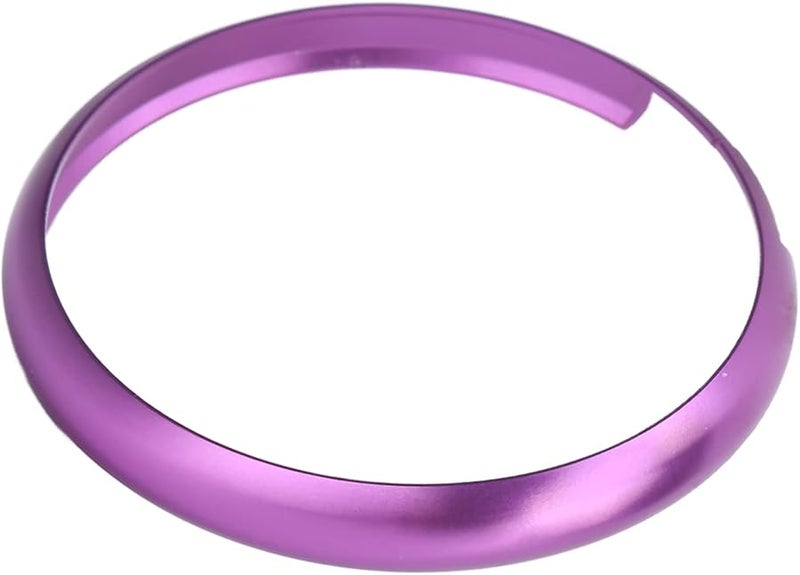 Purple Aluminum Key Fob Decorative Ring Trim for MINI 2008 On Models R55 R56 R57 R58 R59 R60 - Image 1
