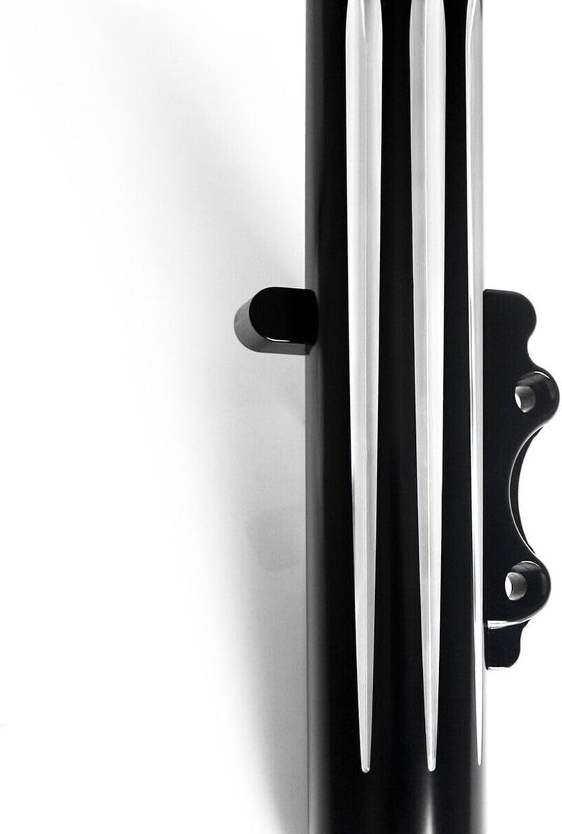 TOPRAMETAL CNC Hollow Cut Fork Legs for Harley Davidson Touring FLT Bagger 2014-2023 - Image 4