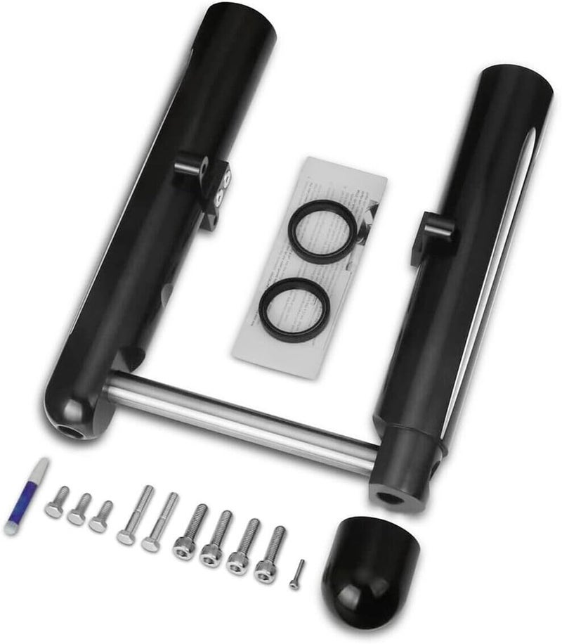 TOPRAMETAL CNC Hollow Cut Fork Legs for Harley Davidson Touring FLT Bagger 2014-2023 - Image 3