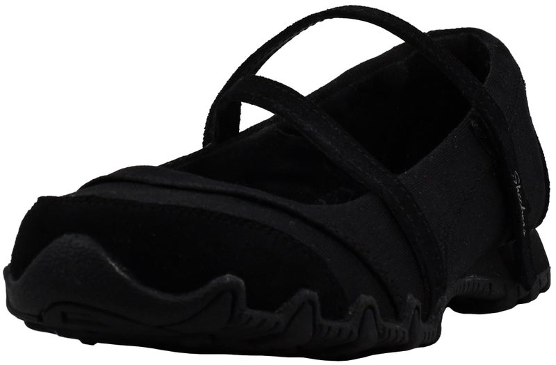 Skechers Women's Bikers -Fiesta, Black, 5.5 - Image 1