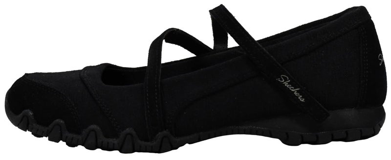 Skechers Women's Bikers -Fiesta, Black, 5.5 - Image 4