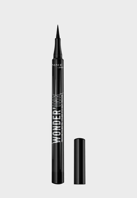 RIMMEL LONDON Wonder'Ink Precision Eyeliner Pen - 001 - Black, 1ml