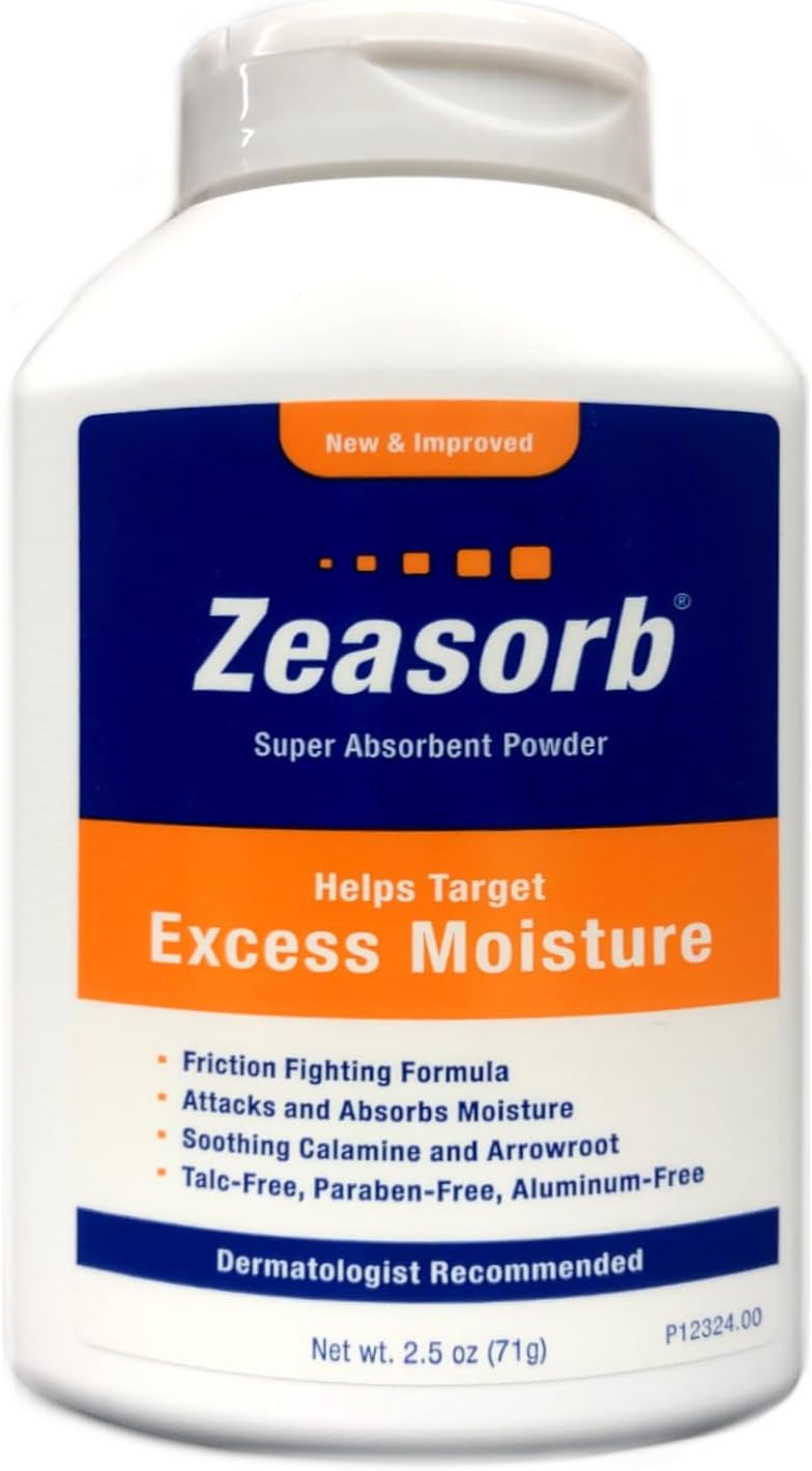 Zeasorb Prevention Super Absorbent Powder for Foot Care - 2.5-Ounce Bottles (Pack of 2) - Image 2