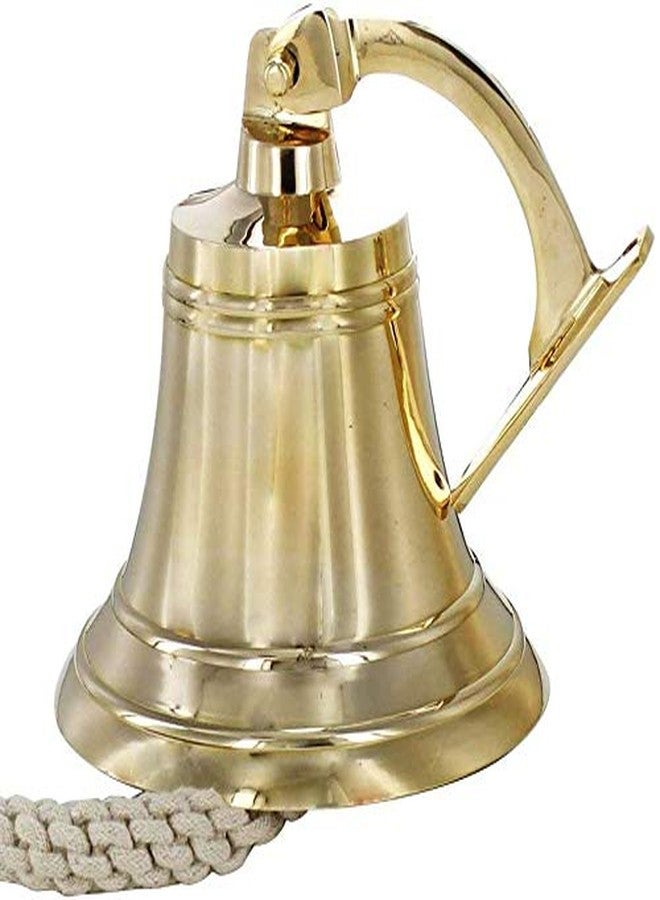 THOR INSTRUMENTS أجراس سفن بحرية نحاسية، ساعة مناوبة، أجراس بحرية 6 بوصات، ديكور منزلي ريفي عتيق، هدايا - Image 2