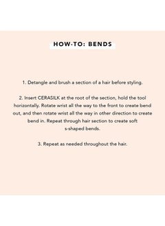InStyler Cerasilk 1" White Ceramic Styling Iron - Smooth & Straighten Hair While Helping Protect from Damage - Beveled Edges for Crease-Free & Frizz-Free Styling - for All Hair Types  - Image 5