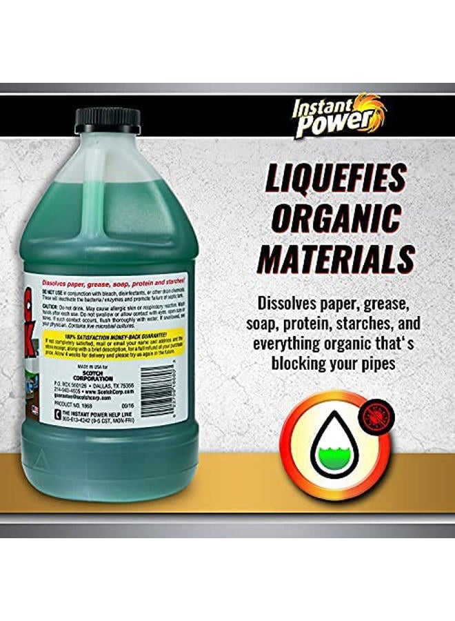 Instant Power Septic Shock – Septic Tank Treatment, Drain Cleaner Liquid Clog Remover for Septic System, 67.6 Oz 6 Pack - Image 5