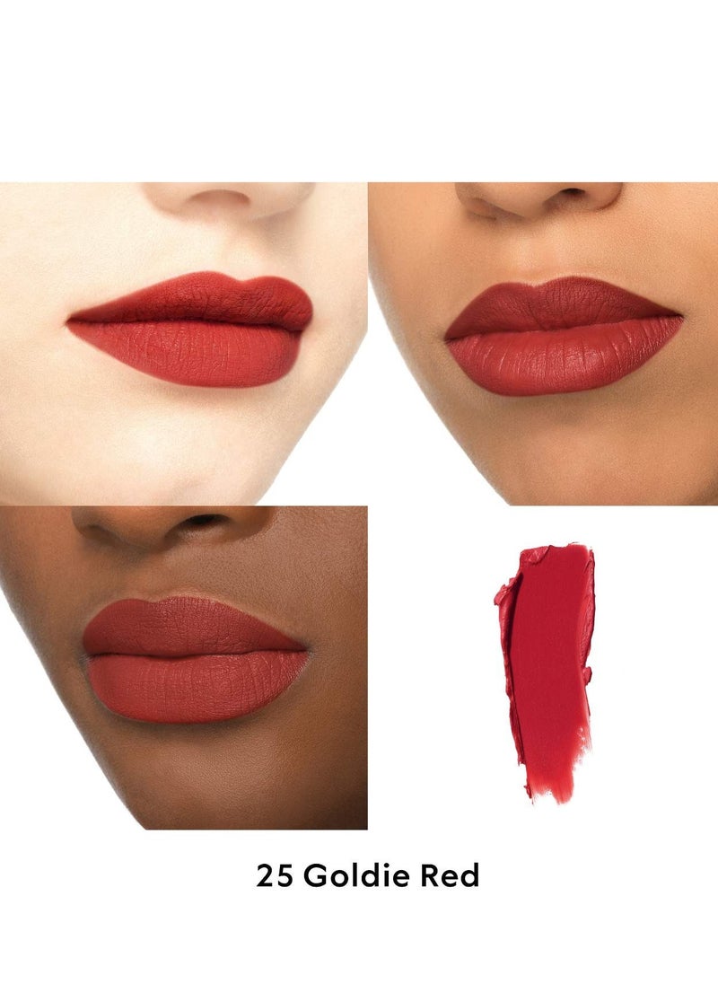 GUCCI - GUCCI Rouge à Lèvres Mat - Matte Lipstick - 25* Goldie Red, 3.5g - Image 1