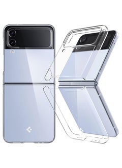 Spigen Air Skin Case Cover For Samsung Galaxy Z Flip 4 (2022) - Crystal Clear  - Image 1