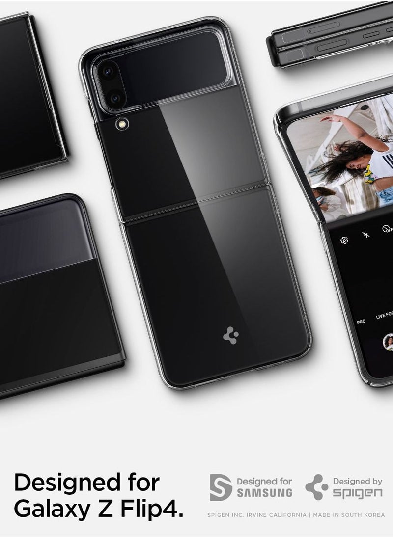 Spigen - غطاء حماية Air Skin لهاتف Samsung Galaxy Z Flip 4 (2022) - شفاف للغاية - Image 1