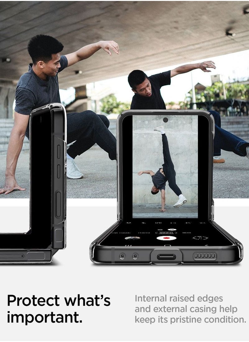 Spigen - غطاء حماية Air Skin لهاتف Samsung Galaxy Z Flip 4 (2022) - شفاف للغاية - Image 1