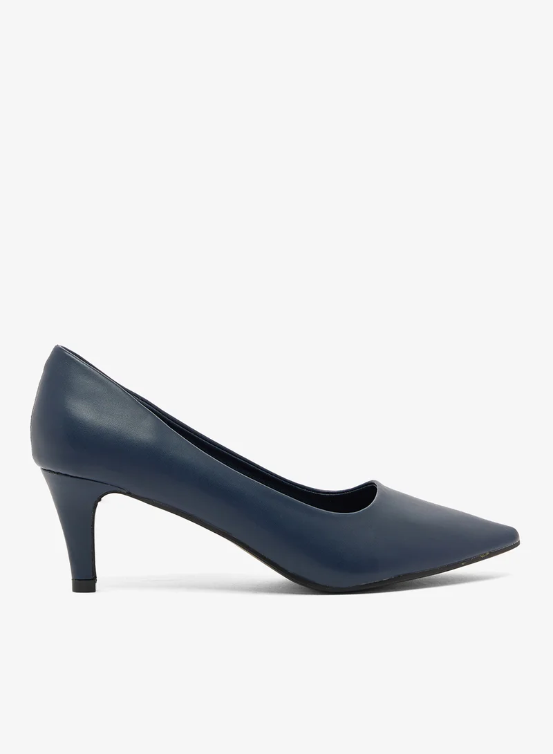 Heeled Pointed Pump