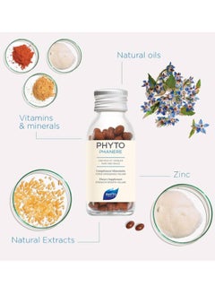 Phyto Phytophanere Nails and Hair Natural Dietary Supplement, 120 capsules  - Image 2