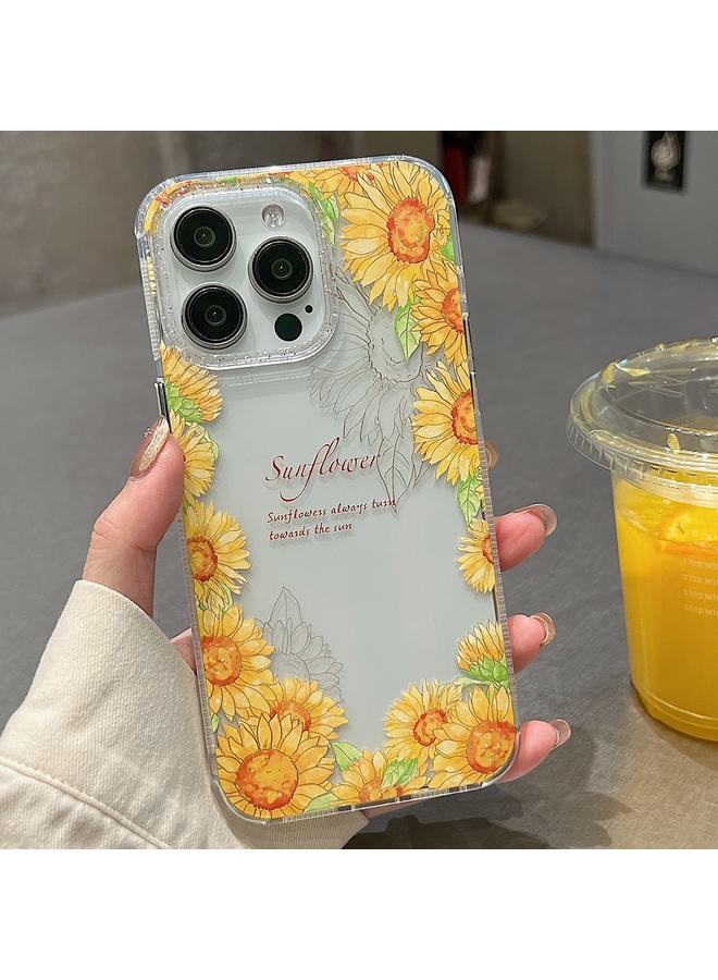 اس-توب جراب لهاتف iPhone 15 Pro Max Crystal Ice Cooling TPU مقاوم للصدمات - Image 1