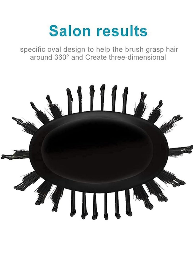 ELTRAZONE Hot Air Brush, 4 in 1 Hair Dryer Brush & Volumizer, One Step Blow Dryer Suitable for Straight and Curly Hair, Ceramic Coating Achieve Salon Styling at Home 1000W - Image 2