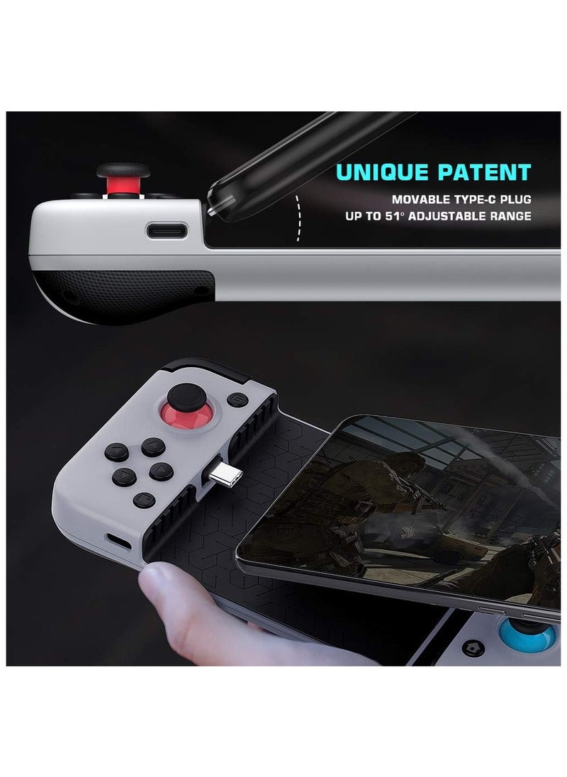 Gamer - GameSir X2 Mobile Game Controller For Android Phone - Cloud, Stadia, Vortex Gaming Supported, 51° Movable Type-C Wired Joystick, Plug and Play E-Sports Gamepad No Battery, Clickable Analog Thumbsticks - Image 1